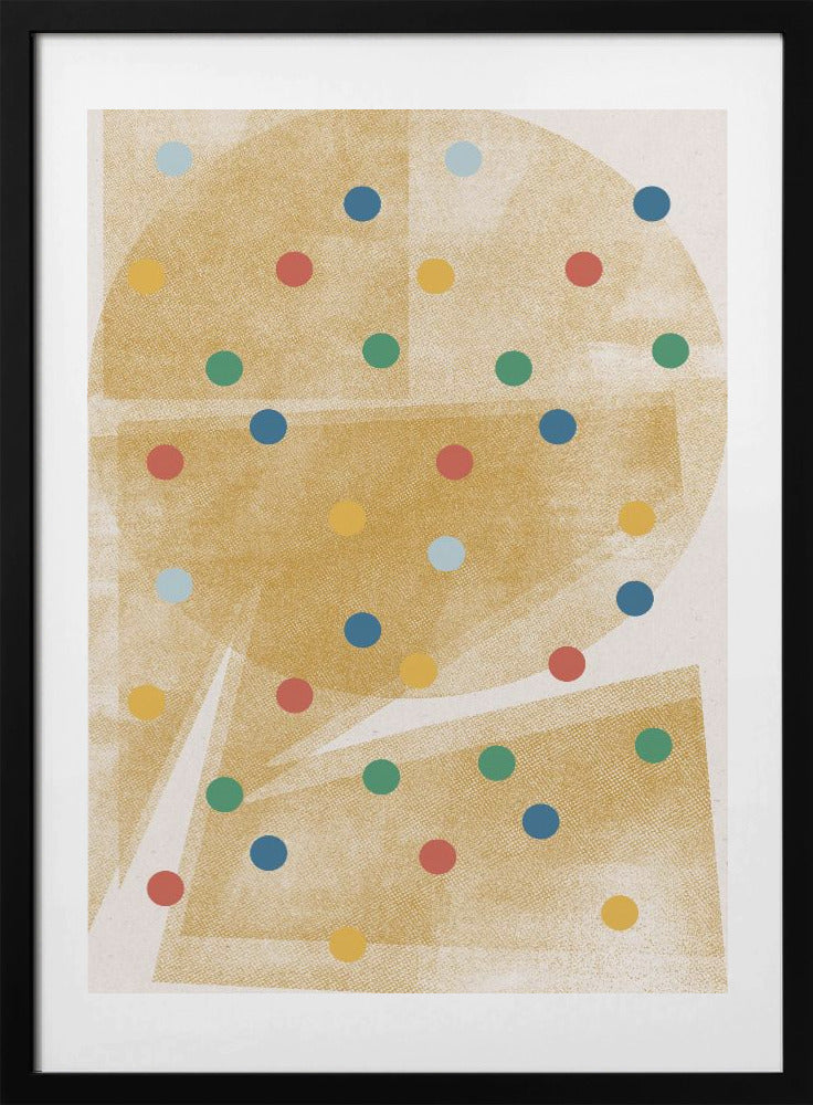 Polka Dot Harmony - Art Print by THE MIUUS STUDIO