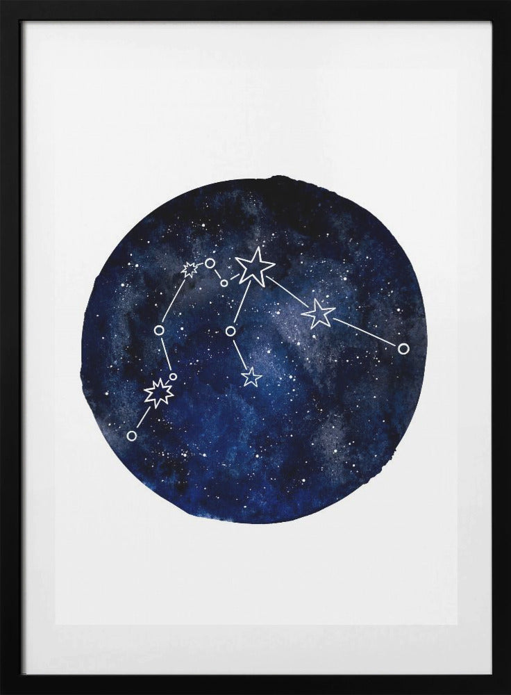 Aquarius - Art Print by EMELIEmaria