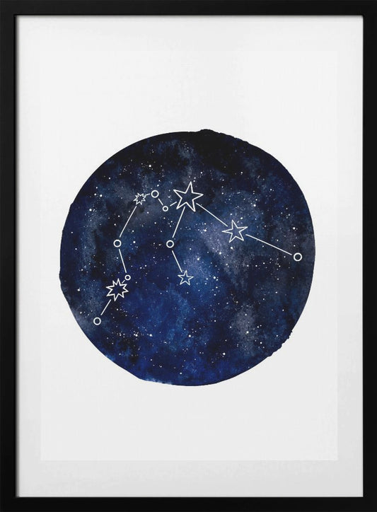 Aquarius - Art Print by EMELIEmaria