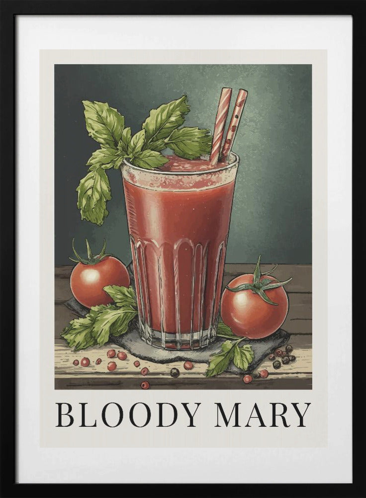Bloody Mary - Art Print by Andreas Magnusson