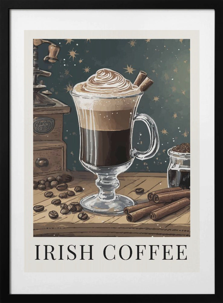 Irish Coffee - Art Print by Andreas Magnusson