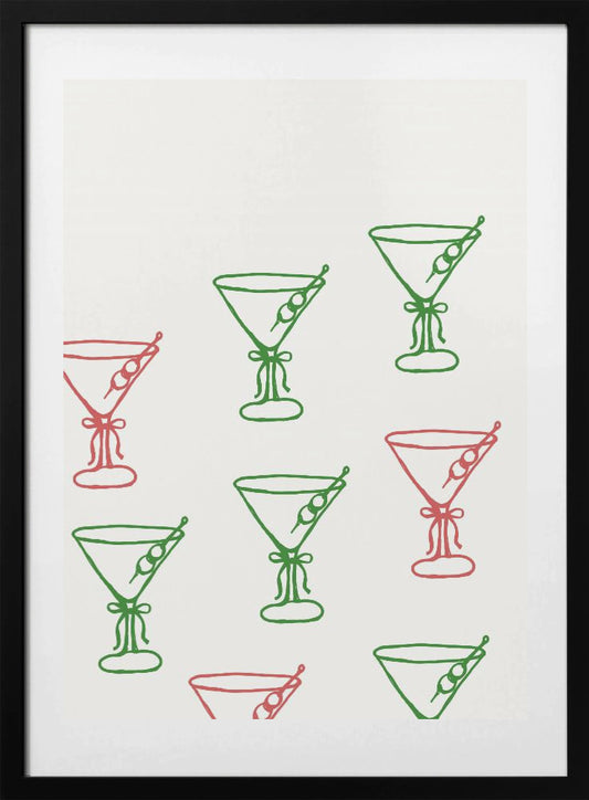 Martinis - Art Print by ART of living