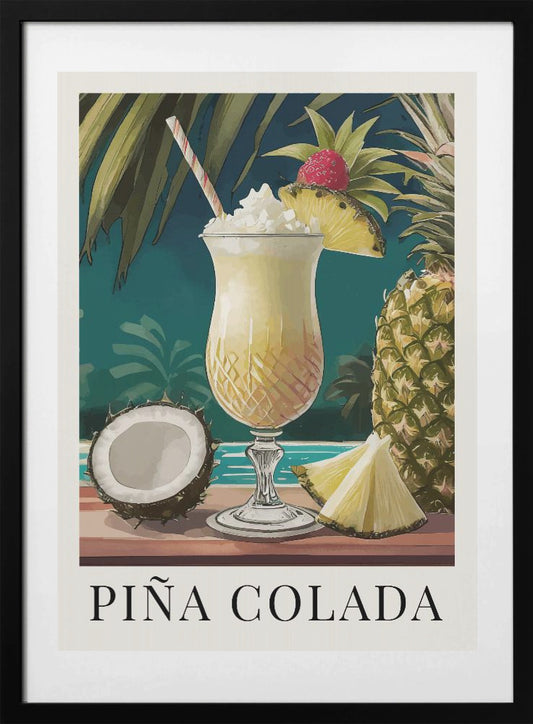 Pina Colada - Art Print by Andreas Magnusson