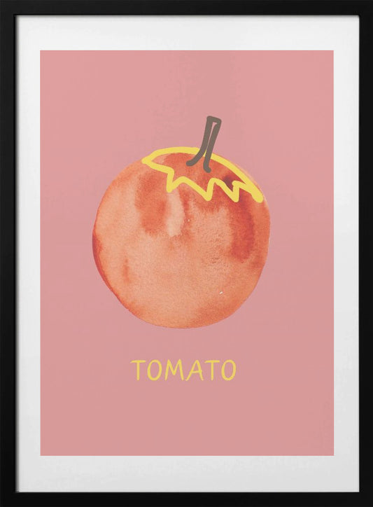 Tomato in Pink - Art Print by ART of living