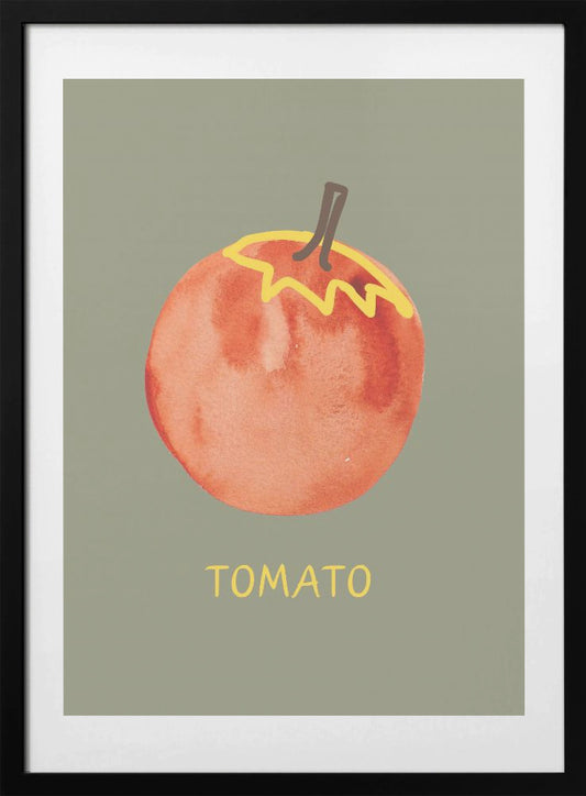 Tomato in Green - Art Print by ART of living