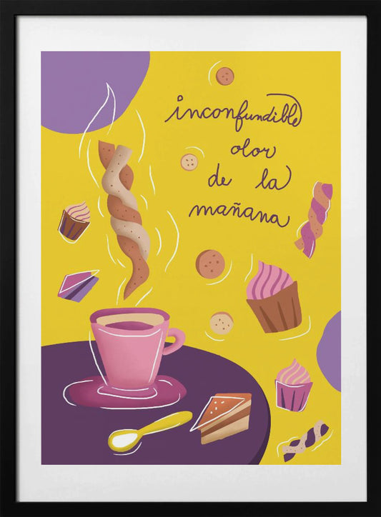 Inconfundible Yellow - Art Print by Magdalena Herichova