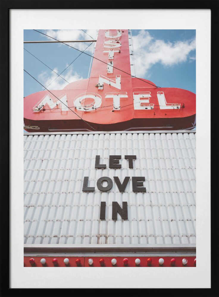 Let Love In - Art Print by Bethany Young