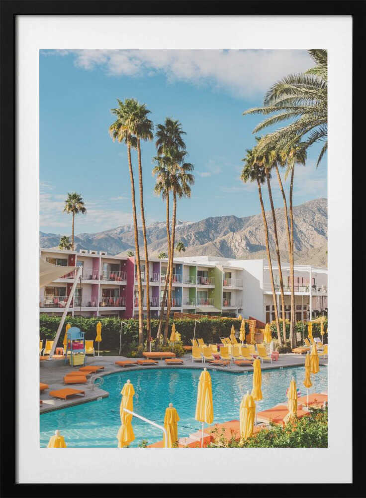 Palm Springs Saguaro - Art Print by Bethany Young
