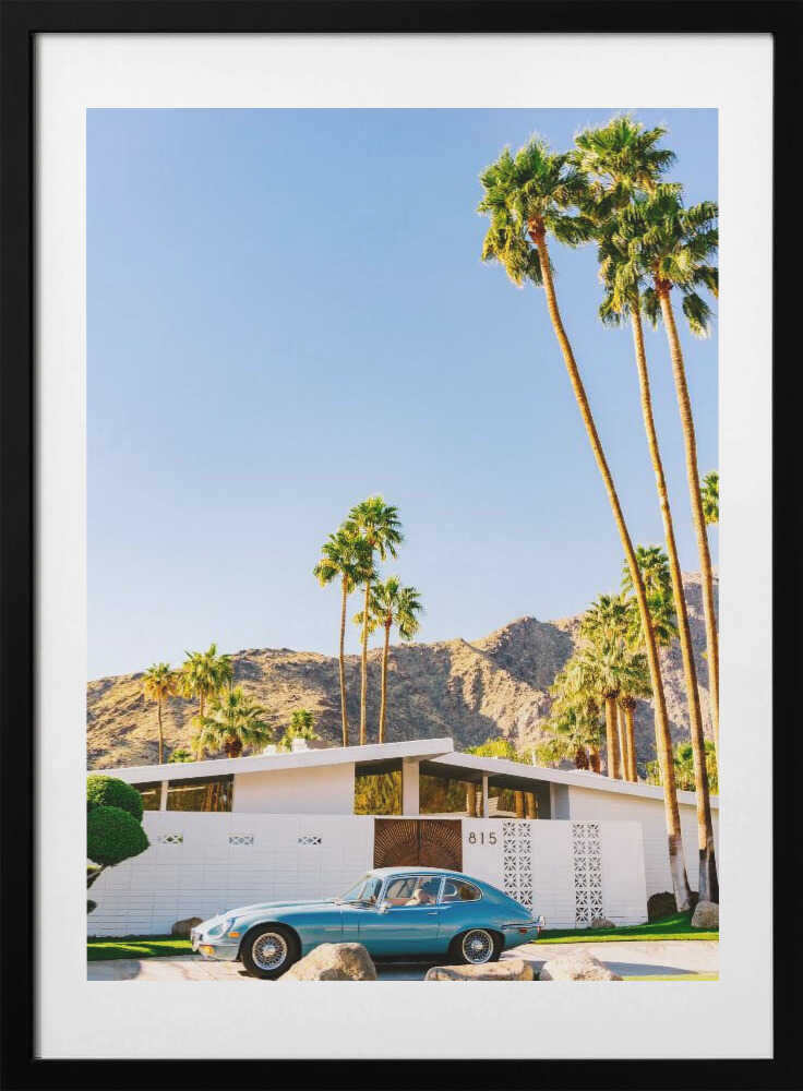 Palm Springs Ride VII - Art Print by Bethany Young