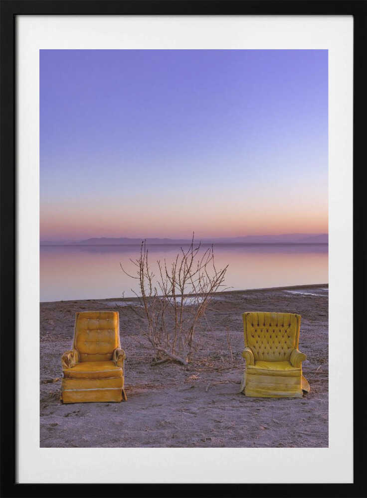 Bombay Beach Sunset - Art Print by Bethany Young