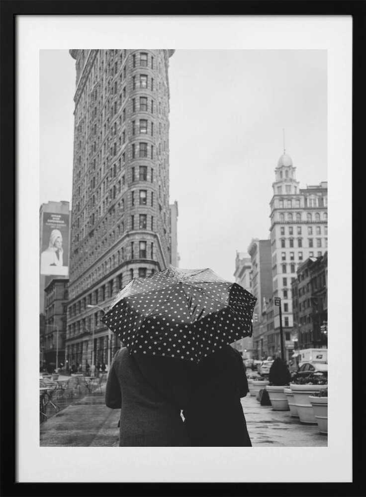 Flatiron Rainy Day Ii - Art Print by Bethany Young