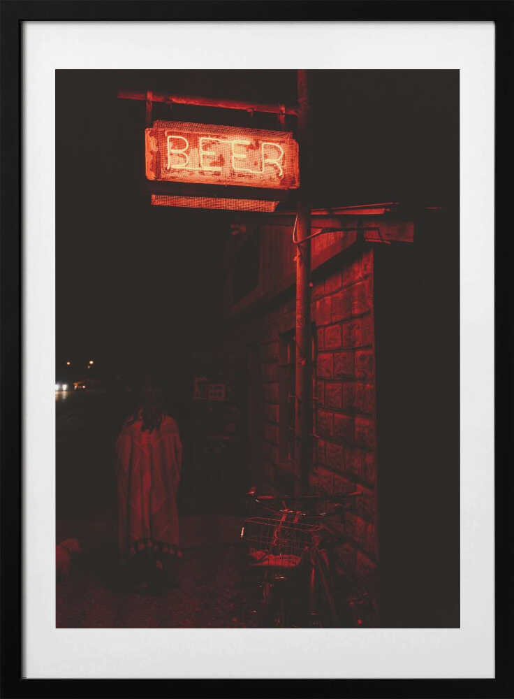 Marfa Night Vibes - Art Print by Bethany Young