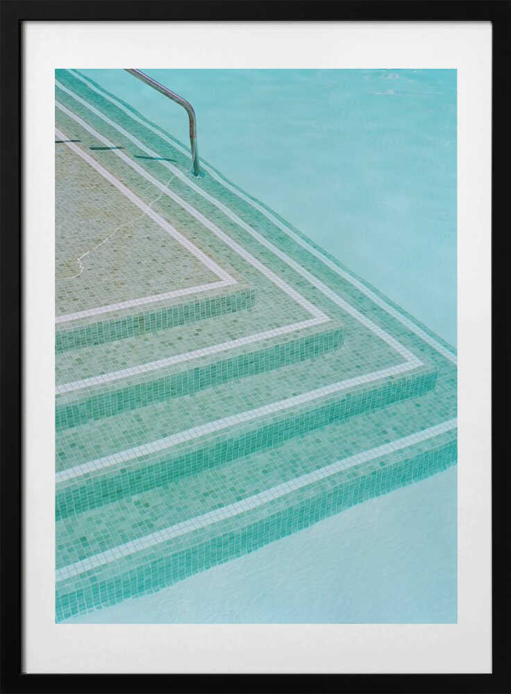 Palm Springs Pool Day II - Art Print by Bethany Young