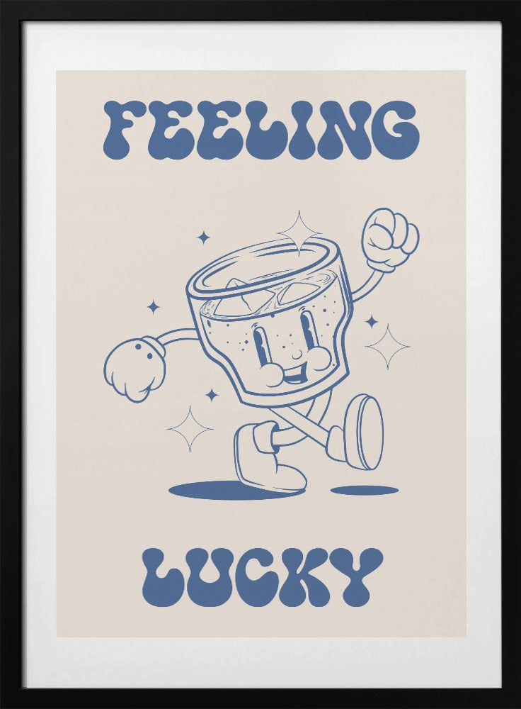 Feeling Lucky - Art Print by Alina Shulhouskaya