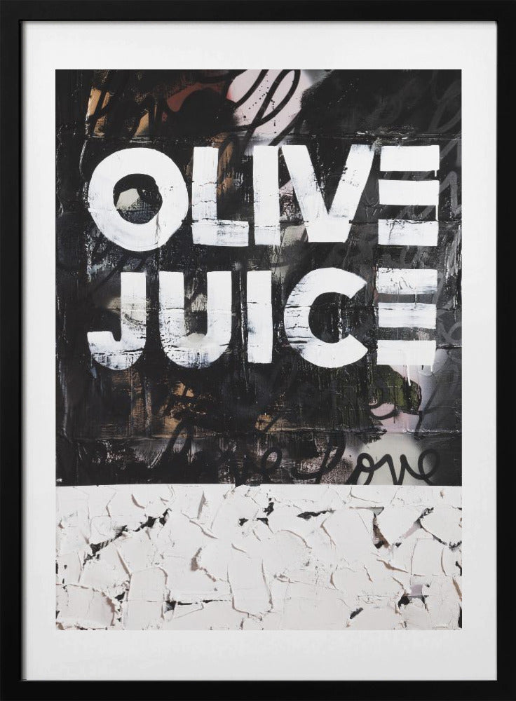 Olive juice - Art Print by kent youngstrom