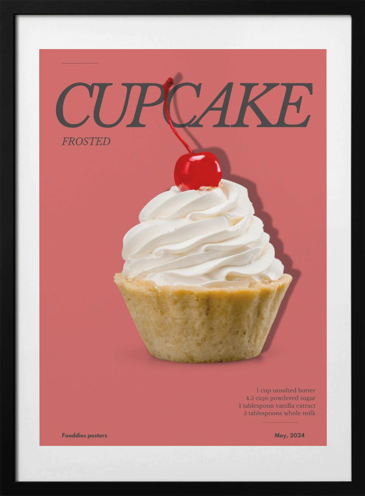 Cupcake Treat - Art Print by Julia Ramiro