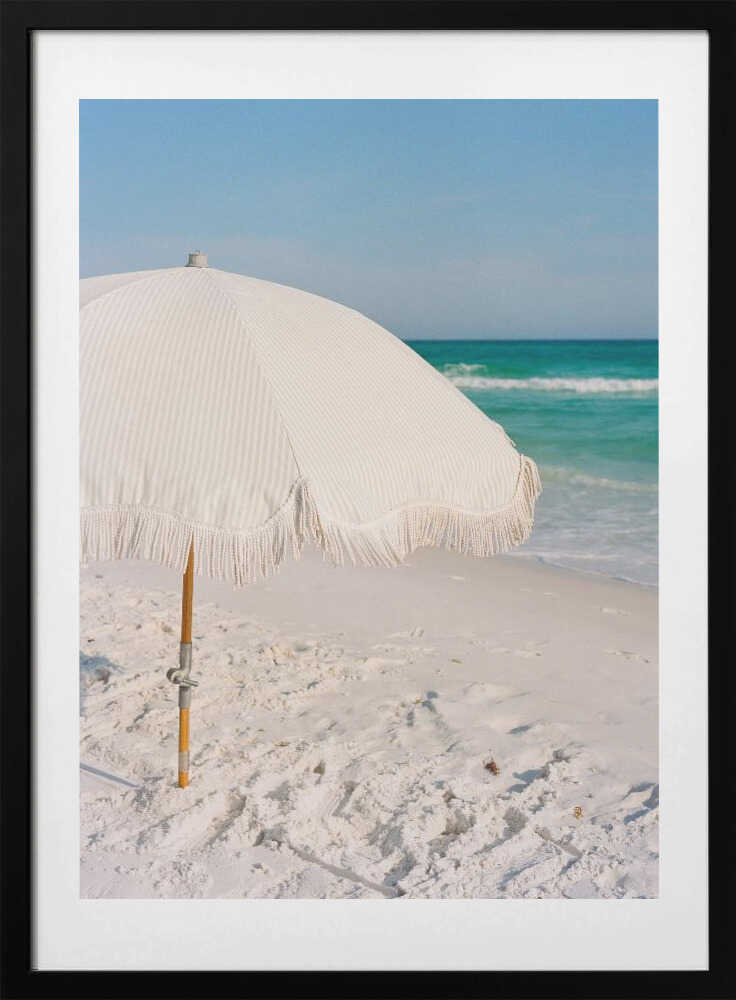 Beach Umbrella - Art Print by Bethany Young