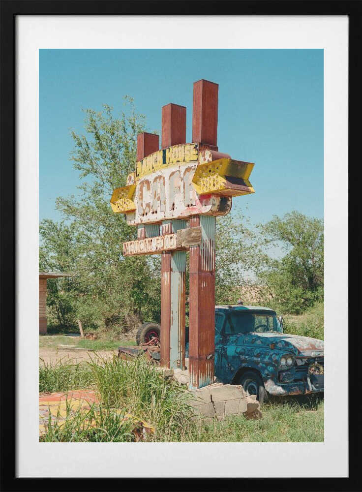 Route 66 III - Art Print by Bethany Young