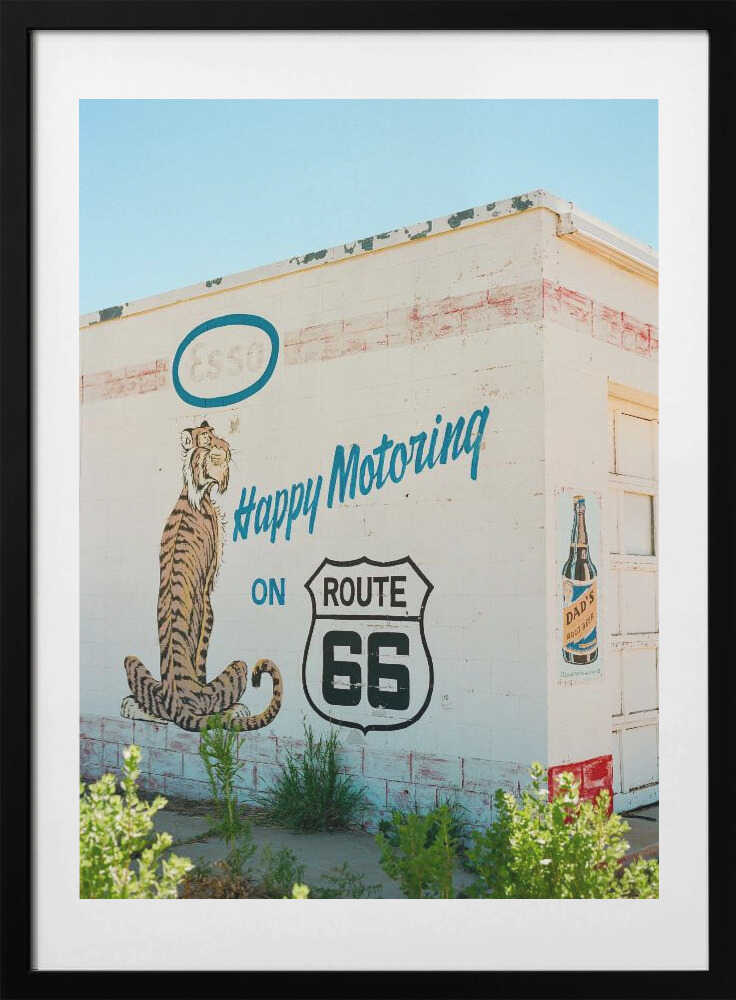 Route 66 VII - Art Print by Bethany Young