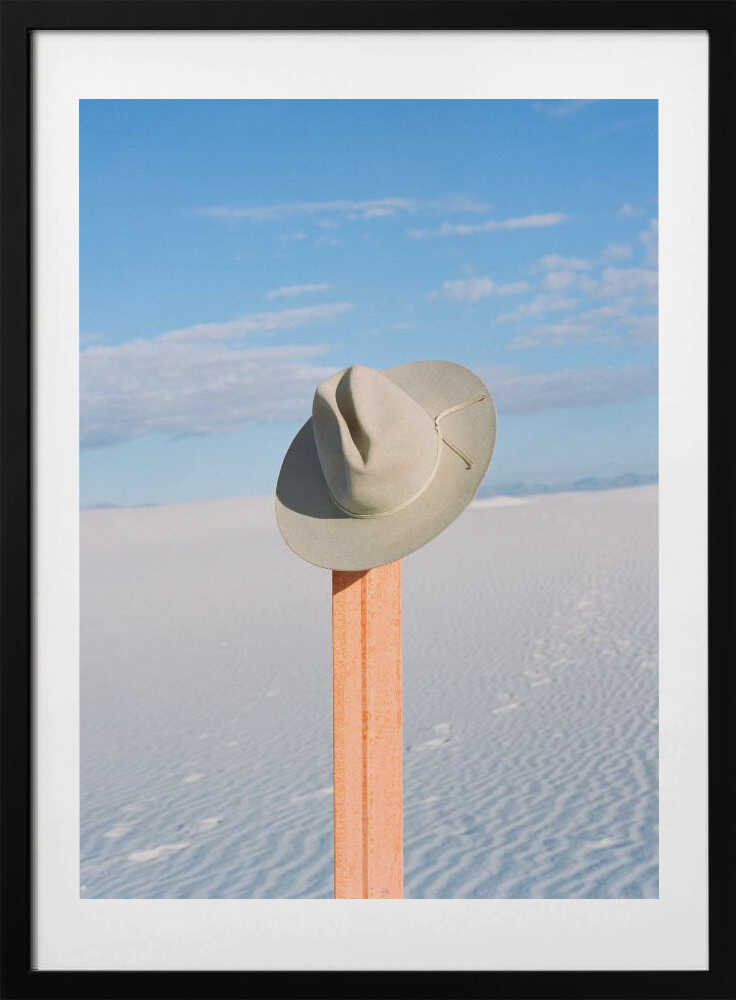 White Sands New Mexico Sunrise Hike III - Art Print by Bethany Young