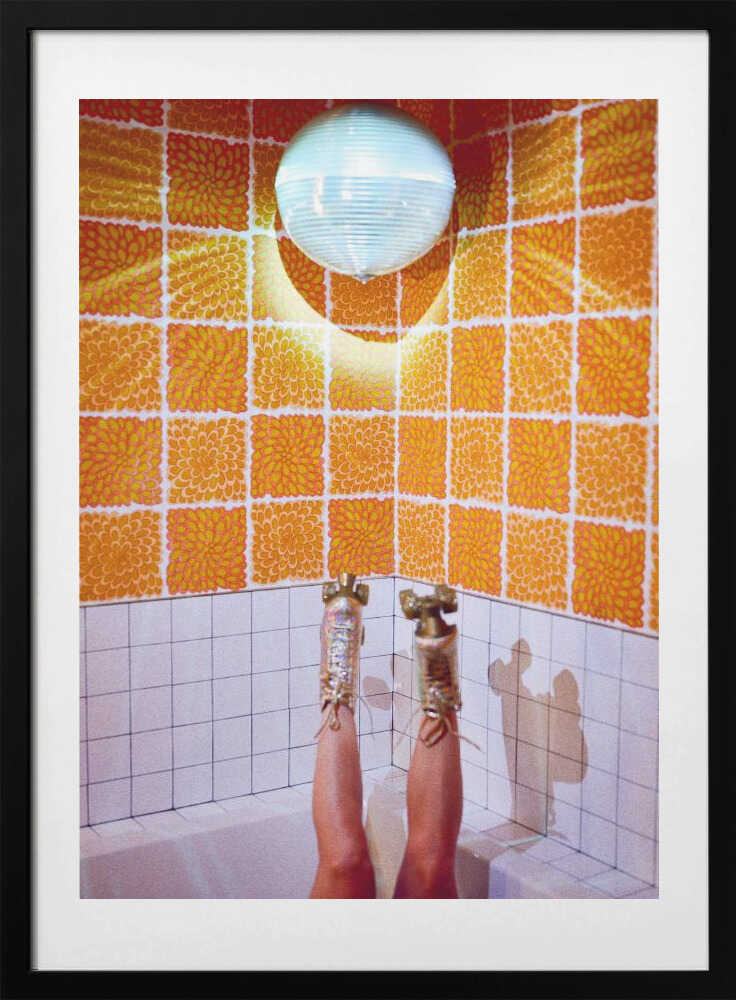 Disco Skate Night - Art Print by Bethany Young