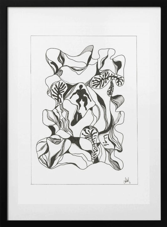 Hyde - Art Print by Lor Muller