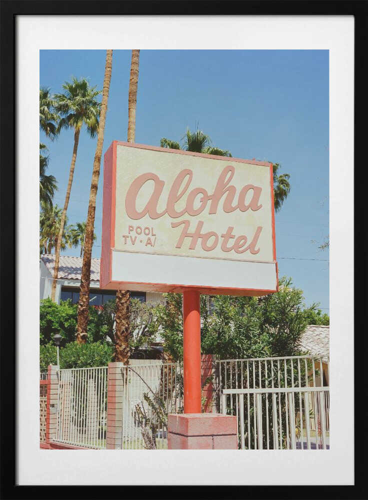 Aloha Hotel - Art Print by Bethany Young