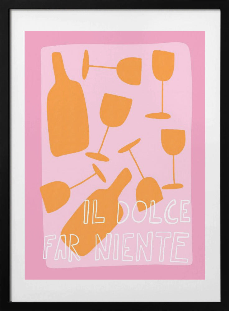 Elegant Leisure Vibes - Art Print by Athene Fritsch