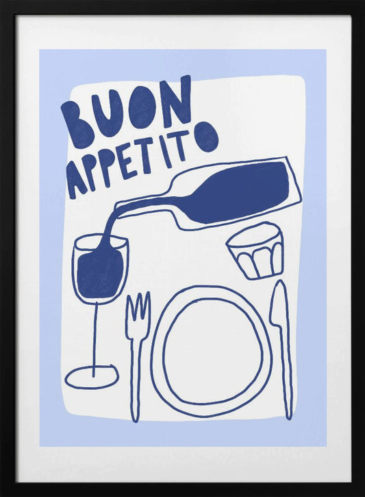 Dining Delight - Art Print by Athene Fritsch