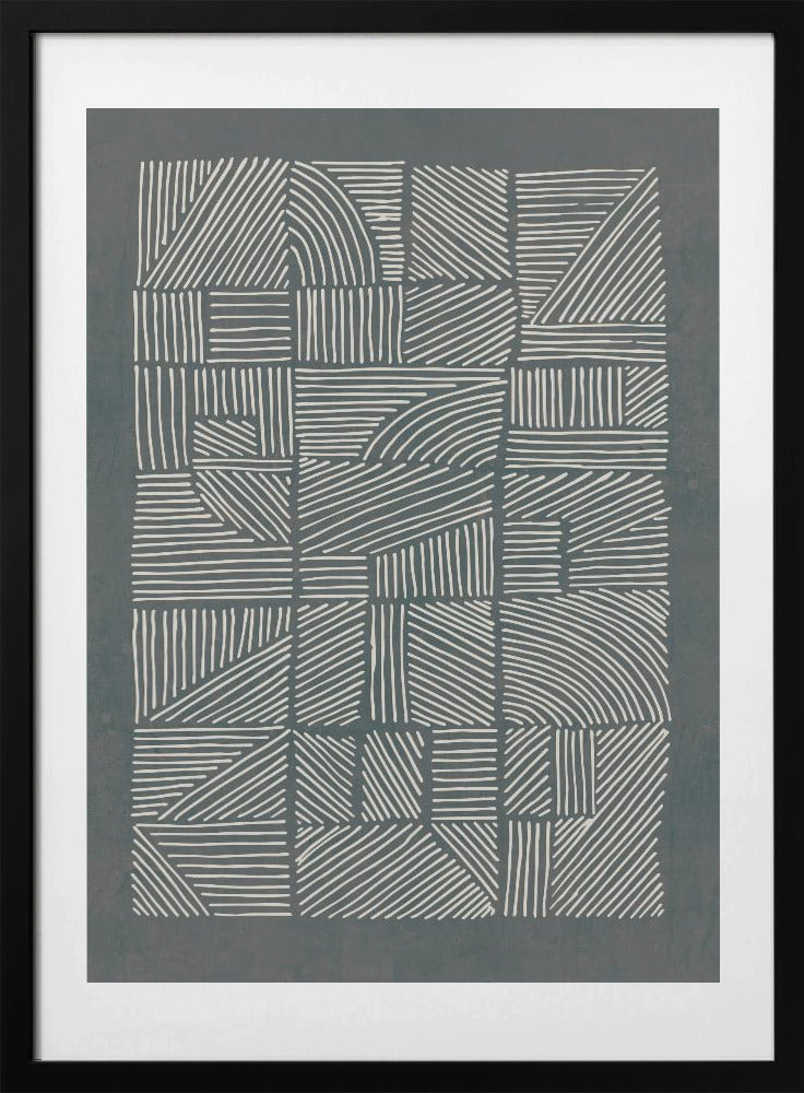 Irregular Pattern - Art Print by Lucrecia Caporale