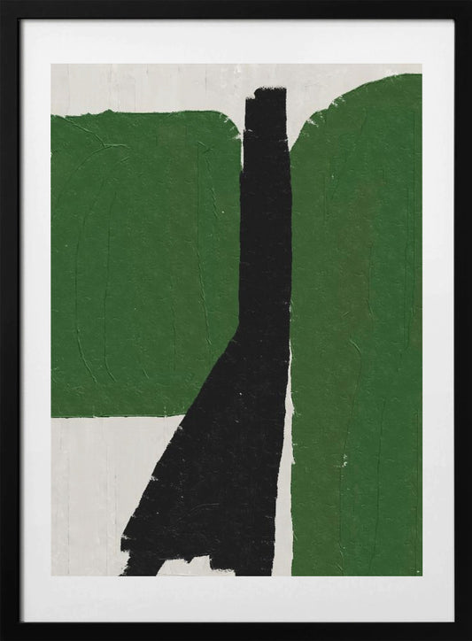 Green Divide - Art Print by THE MIUUS STUDIO