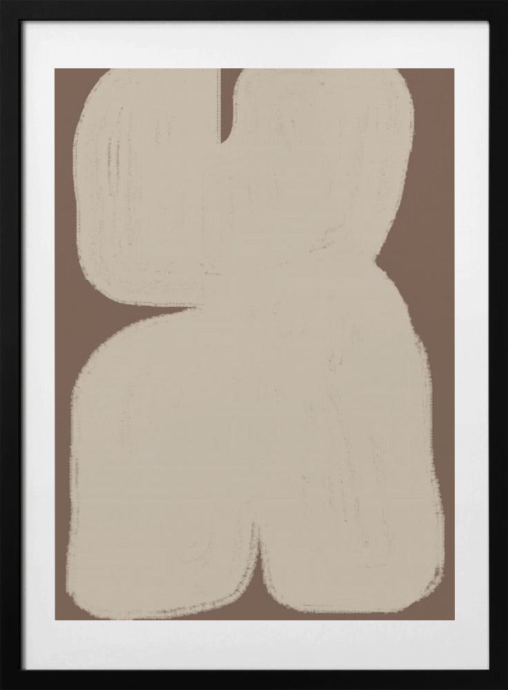 Curved Abstraction - Art Print by THE MIUUS STUDIO