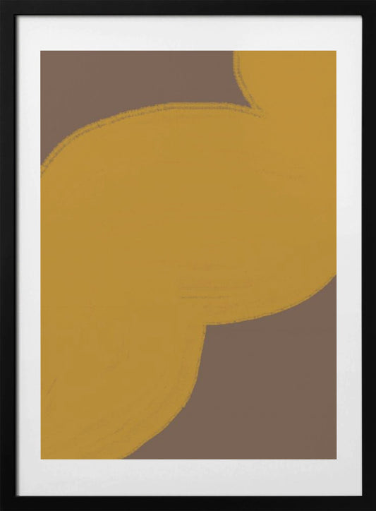 Golden Flow - Art Print by THE MIUUS STUDIO