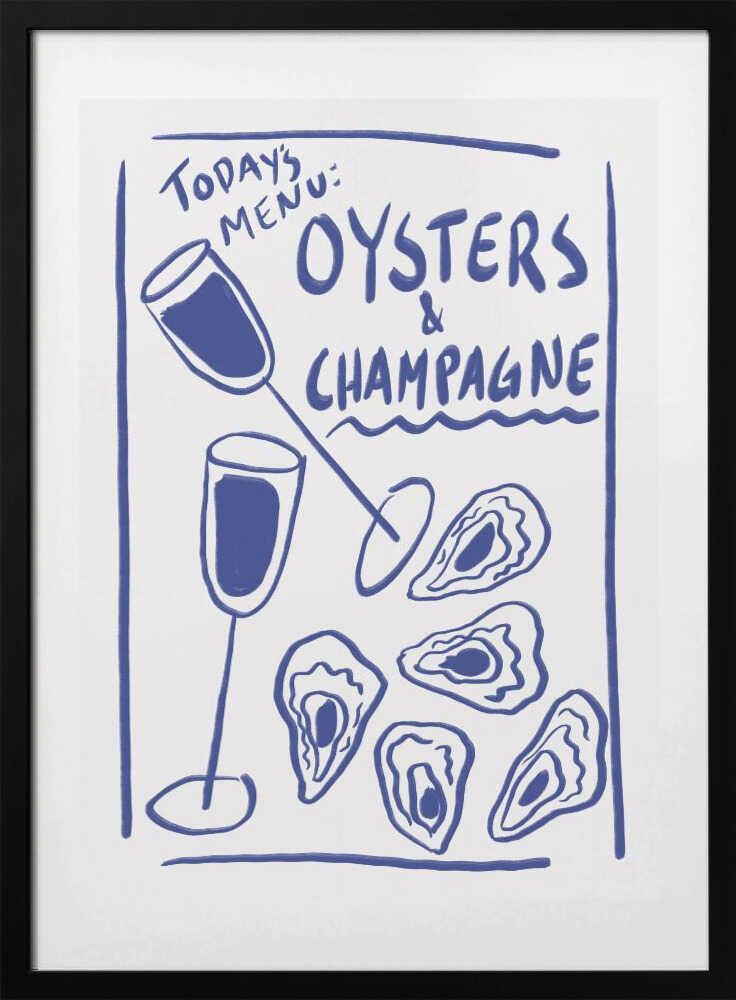 Today's Menu Delight - Art Print by Athene Fritsch