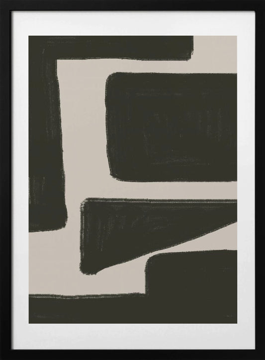 Bold Shadowscape - Art Print by THE MIUUS STUDIO