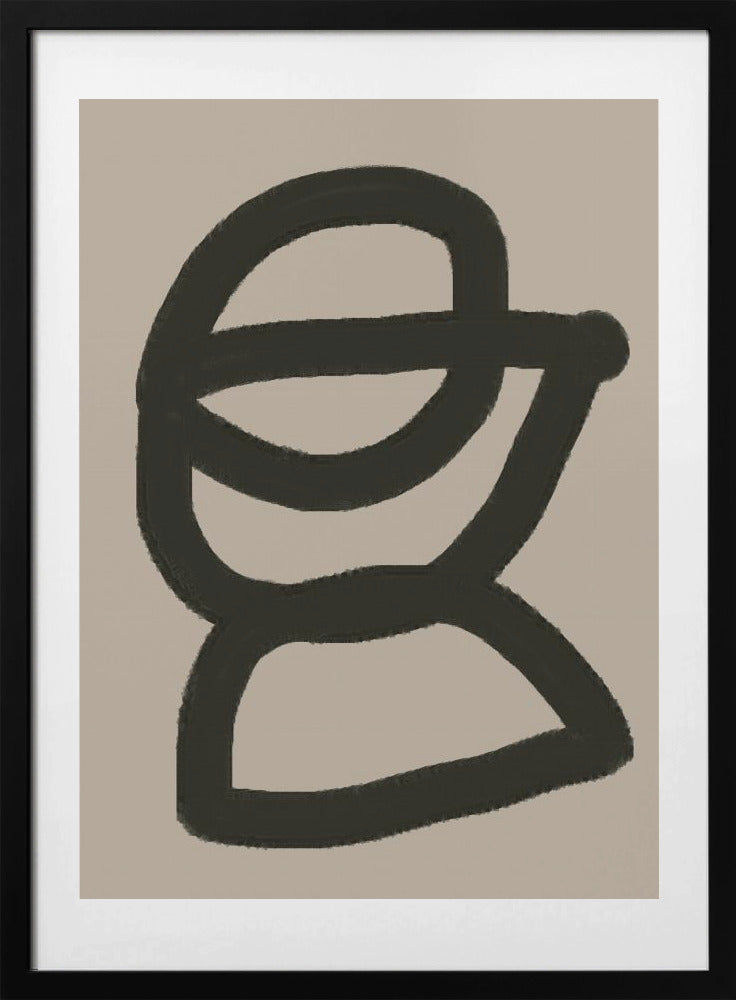 Bold Abstract Form - Art Print by THE MIUUS STUDIO