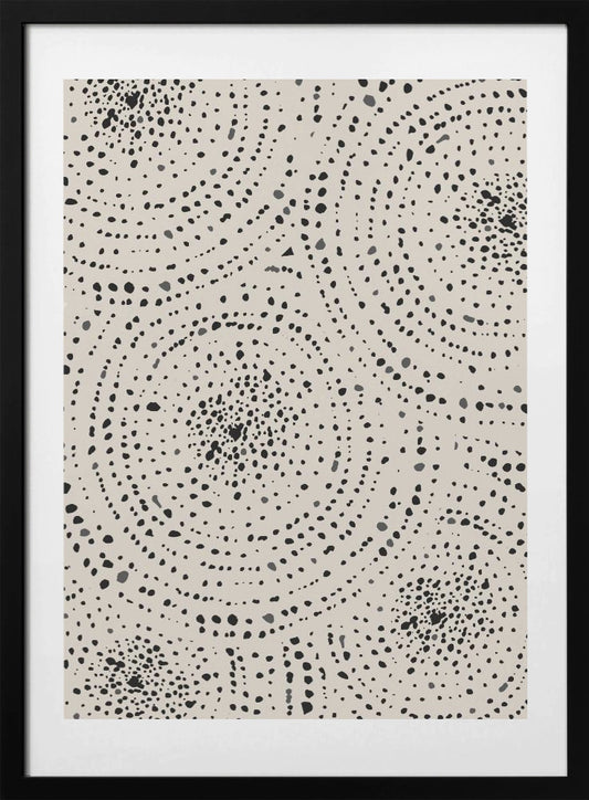 Whispering Dots - Art Print by THE MIUUS STUDIO