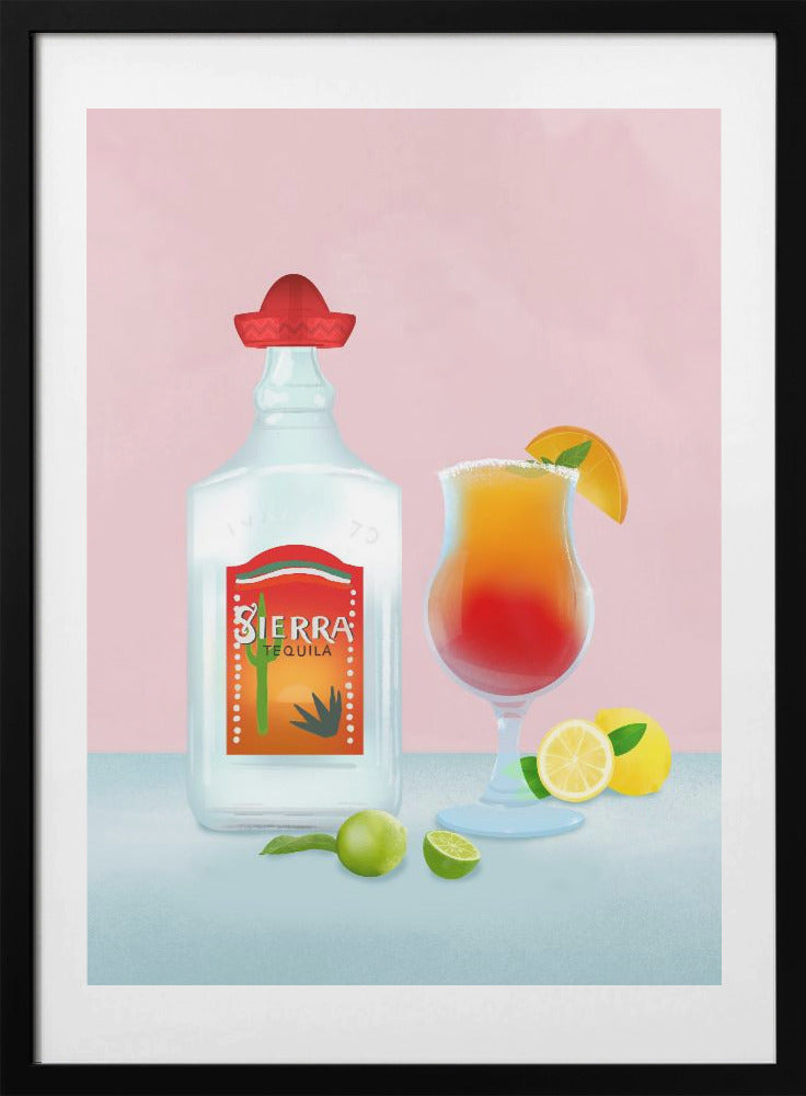 Tequila - Art Print by Petra Lizde