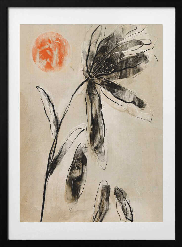 Shadowed Bloom - Art Print by Treechild