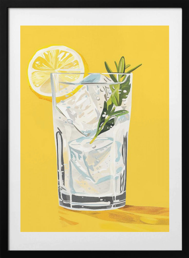 Gin and Tonic - Jolly and Dash - Art Print by Jolly and Dash