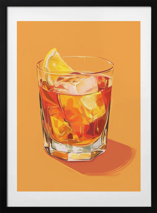 Negroni - Jolly and Dash - Art Print by Jolly and Dash