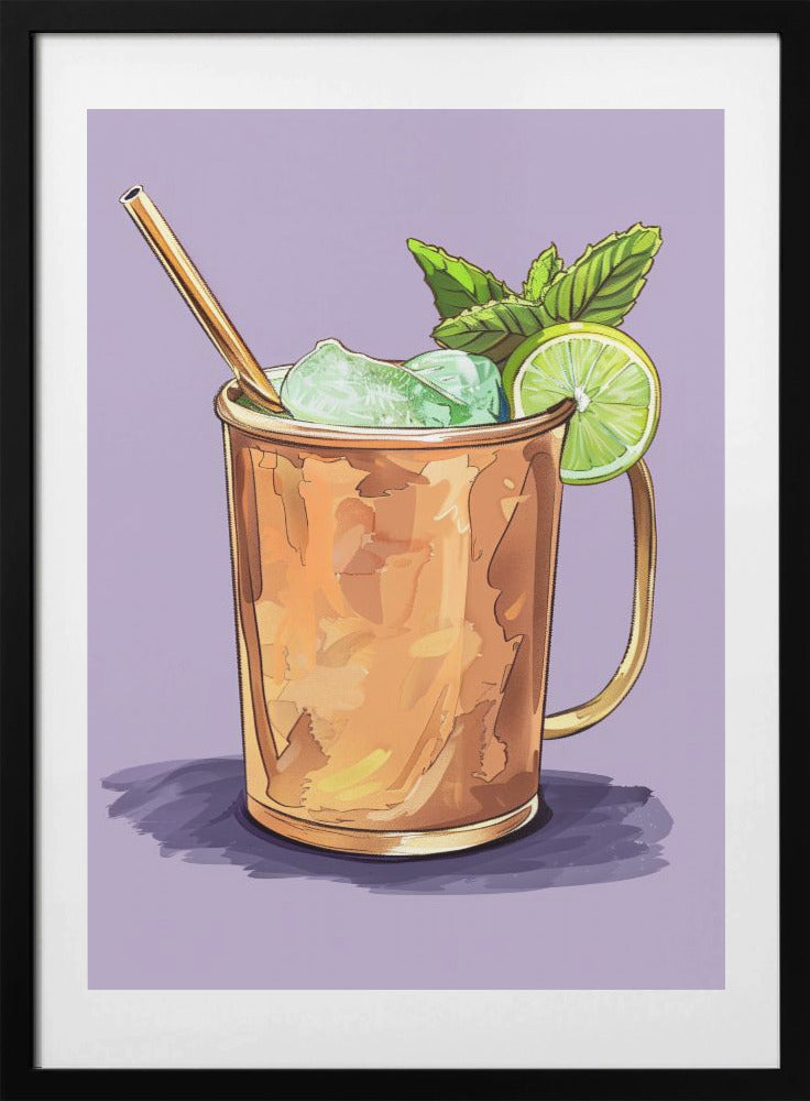 Moscow Mule - Jolly and Dash - Art Print by Jolly and Dash