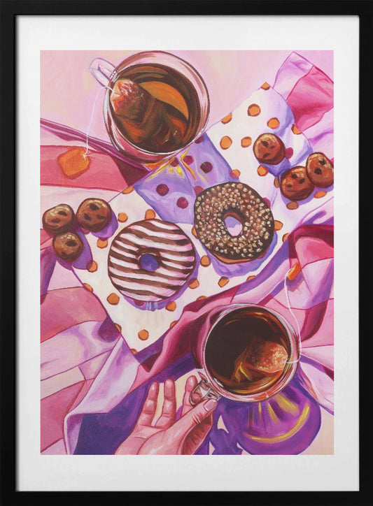 A Cup of Warmth - Art Print by Anna Zdanowicz