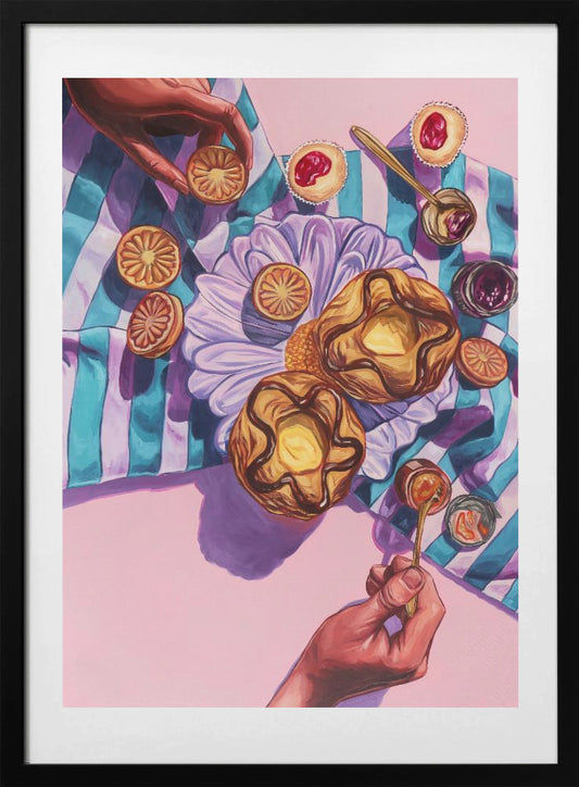 In the Lavender Shadows - Art Print by Anna Zdanowicz
