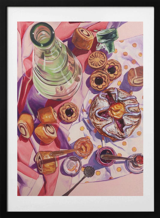 Sweeter Than Cotton Candy - Art Print by Anna Zdanowicz
