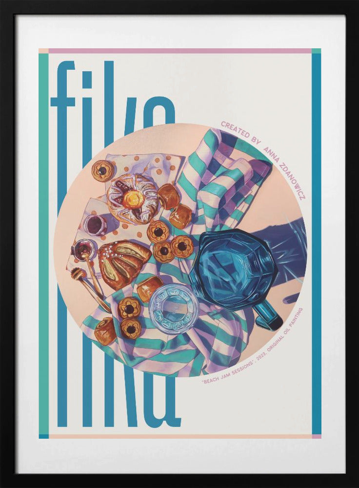 Beach Jam Sessions - Art Print by Anna Zdanowicz