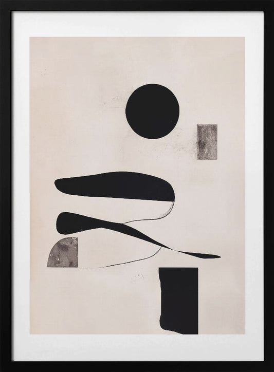 Geometric Harmony - Art Print by THE MIUUS STUDIO