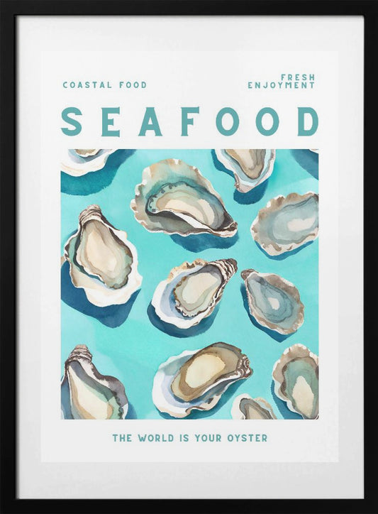 Seafood - Art Print by Ohkimiko