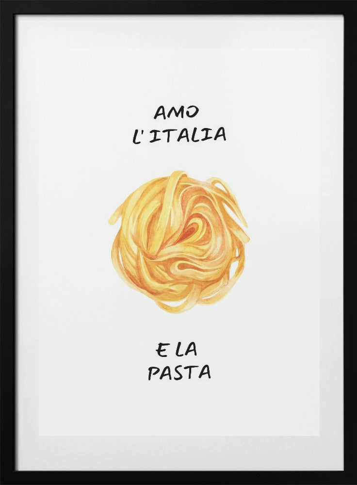 Amo l´italia - Art Print by Ohkimiko