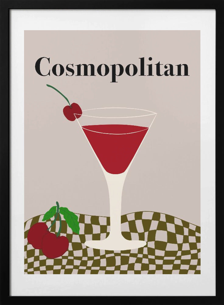 Cosmopolitan - Art Print by Miho Art Studio